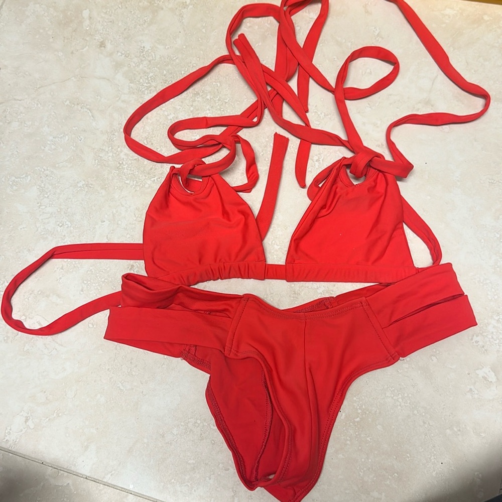 Montce swim bathing suit top and bottoms